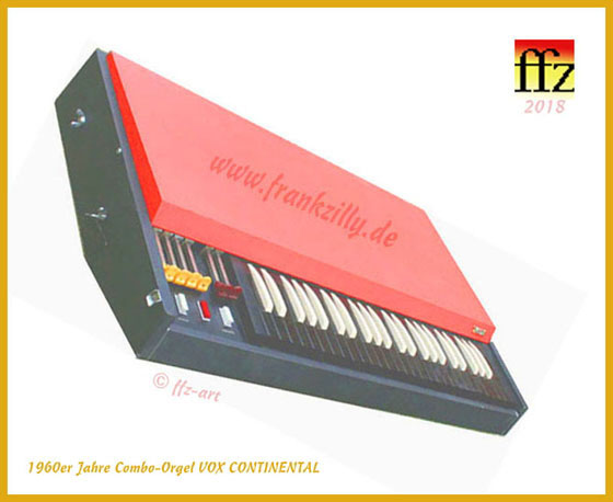 Das ist die legendre Combo-Orgel Vox Continental